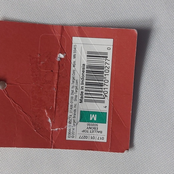 Mossimo supply co ballet crop top women's black size M - Picture 9 of 9